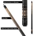 thumbnail image 4 of Action ACT47 Exotic Pool Cue Billiard Stick Billiards Cues, 4 of 9