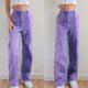 thumbnail image 4 of Pantalones Casuales De Piernas Anchas,Pantalones De Piernas Anchas Para Mujer Pantalones De Piernas Anchas De Cintura Alta Pantalones Largos De Piernas Anchas Valor Excepcional, 4 of 8