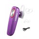 thumbnail image 1 of Auricular Bluetooth 4.1 Auricular para una sola empresa Sonido estéreo Llamada manos libres Auricular inalámbrico, Púrpura sidaley EL001946-05B, 1 of 2