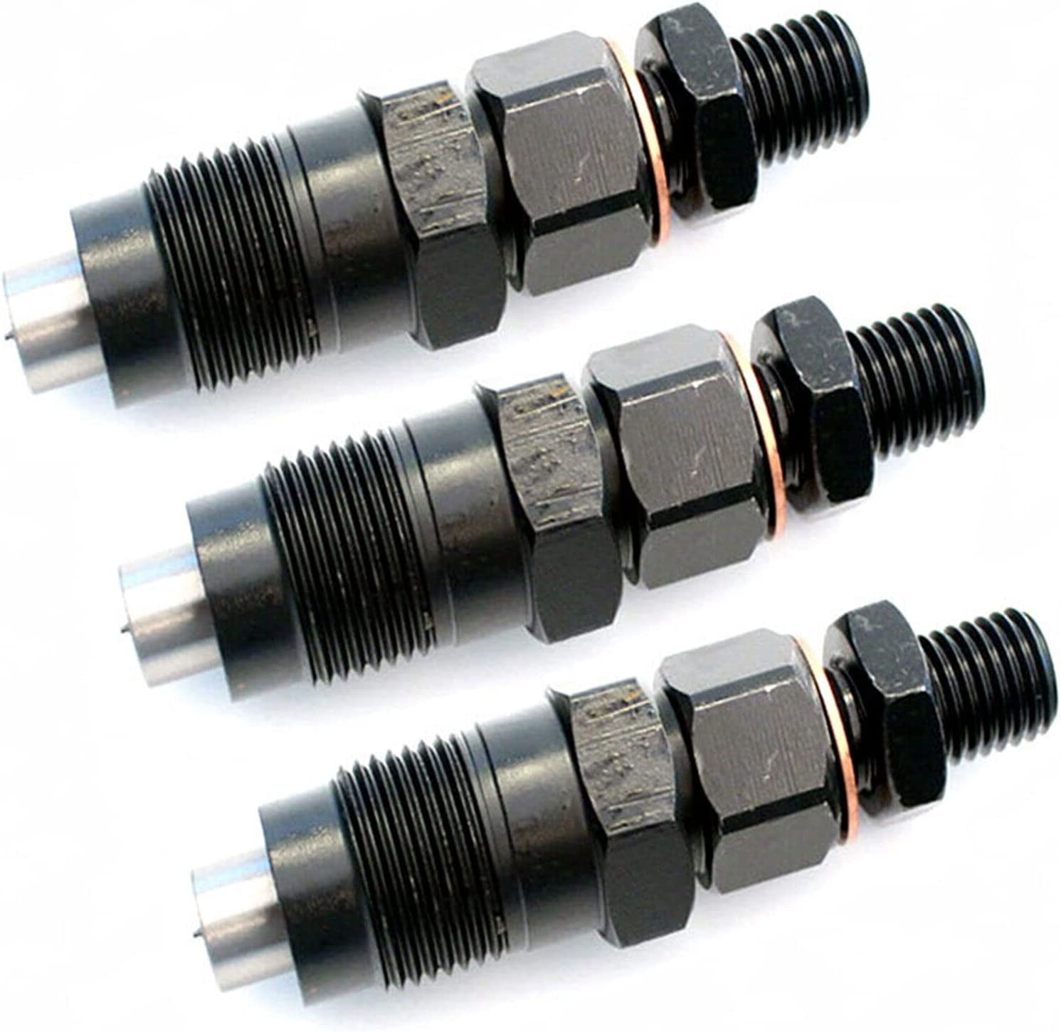 Seapple New 3pcs 3LB1 Fuel Injector Fits Compatible with Isuzu 3LB1 Diesel Engine
