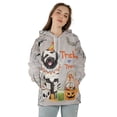 thumbnail image 4 of Trick or Treat Newfoundland Funny Mummy Cosplay Pumpkin Candy Basket All Over Print 3D Hoodie Unisex Merch Hoodies Newfie Dog Lover Gifts - 12016, 4 of 6