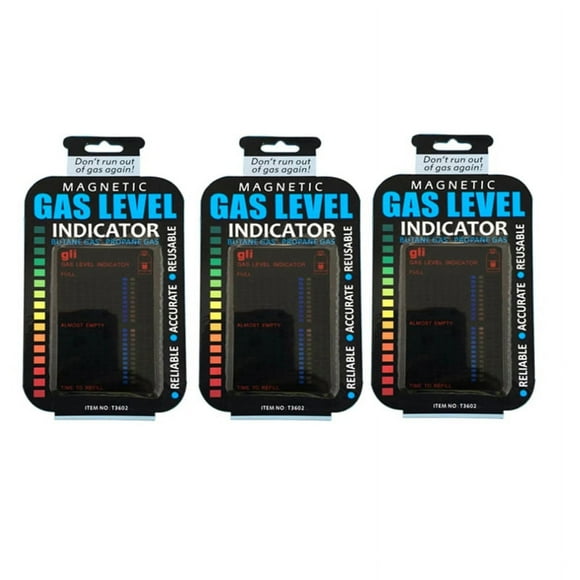 Magnetic Gas Cylinder Tool Gas Tank Level Indicator Propane LPG Fuel Gauge Caravan Bottle Temperature Measuring