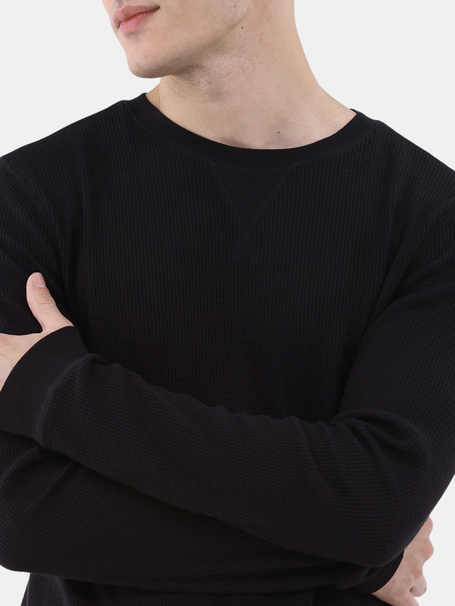 George Men's and Big Men’s Thermal Top with Long Sleeves