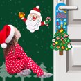 thumbnail image 3 of Puerta De Navidad Decoración Del Hogar Adhesivo Colgante De Puerta 3D De Navidad Para Niños Vogacara HA043948-02, 3 of 6