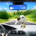 thumbnail image 6 of Leodye 1PCS Puppy Bobblehead Car Ornament - Dashboard Decor for Teens/Truck/Car Accessories -4.29x2.34x3.9in, 6 of 8