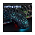thumbnail image 4 of AJAZZ AJ52 Wired Mouse 7 RGB Backlight DPI Adjustable Professional E-sport Gaming USB Mouse for Computer - Black 2, 4 of 5