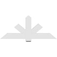 thumbnail image 4 of 60"W x 25"H x 2"D x 6"F, 10/12 Pitch, Kennewick Architectural Grade PVC Gable Bracket, 4 of 8