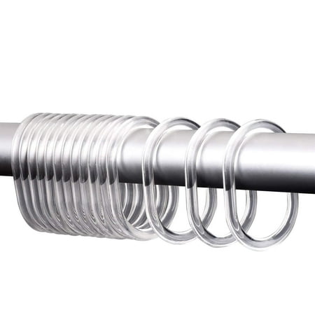 Hotop 24 Packs Shower Curtain Rings Hooks For Bathroom Rod Departments