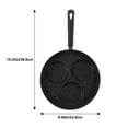 thumbnail image 2 of IFANLANDOR Breakfast Skillet Black Iron Non-stick for Families Making Waffles 1Pcs, 2 of 8