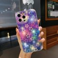 thumbnail image 1 of Para OPPO Reno7 4G Reno6 Reno8 Z 5G Reno5 F Reno2 Reno3 Reno4 A17 A17K A77S A57S Belleza Estrellas Borde Cuadrado Cubierta Completa Len Funda Protectora, 1 of 4