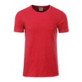 thumbnail image 1 of James and Nicholson - Camiseta básica para hombre (Rojo Carmín Jaspeado), 1 of 2