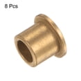thumbnail image 3 of Flange Bearing Sleeve 8mm x 12mm x 12mm Bronze Self Lubricating Bushings, 8 Pieces, 3 of 5