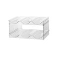 thumbnail image 2 of Portabotellas de Múltiples Capas Práctico Organizador Universal Transparente Estante de Almacenamiento Soporte de Exhibición para Refrigerador Congela 2 niveles Macarena Estante de almacenamiento de bebidas, 2 of 8