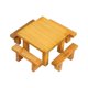 thumbnail image 5 of Kit de Mesa, Adornos, Accesorios de Madera Multiusos, Modelo 1/12, Taburete de Escritorio de Muñecas, Micro Paisaje, 5 of 9