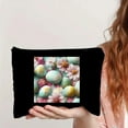 thumbnail image 4 of FCXZI Happy Easter Holiday print Makeup Bag,Cosmetic bag Birthday Gifts for Women Mom,Gifts for Best Friend,Bestie Her Black, 4 of 6