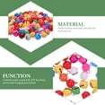 thumbnail image 5 of 100pcs Metal Round Bells Craft Bells Small Bells Colored Christmas Bells for DIY, 5 of 6