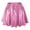 Pink, variant on EDFBUYKRS Female Skirts Knee Length Skirts for Women Fall Women's Fashion High Waist Pleated Solid Color Short Skirt Loose Skirt Metallic Skater Skirt Sparkly Shiny Flared Pleated A Line Mini Skort
