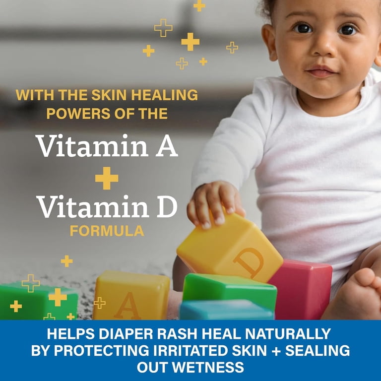 A+D Treat + Heal Zinc Oxide Diaper Rash Cream, 16 oz photo 3