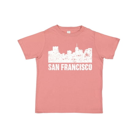 

Inktastic San Francisco Skyline with Grunge Gift Toddler Boy or Toddler Girl T-Shirt