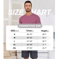 thumbnail image 6 of EA'S SECRET Men's Undershirts Bamboo Moisture-Wicking Crewneck T Shirts, Slim Fit Stretch Soft Tees for Men, 3 or 6 Pack(6A,XL), 6 of 7