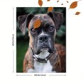 thumbnail image 3 of Brindle Boxer Dog Portrait Canvas Print Wall Art for Living Room Bedroom Office Study Coffee Shop Bar Decor, 3 of 8