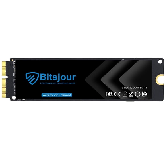 SSD Bitsjour NVMe PCIe de 2 TB para MacBook Air Pro Retina