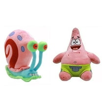 Gary Snail & Patrick Star 12" High Quality Plush Stuffed Spongebob Squarepants New