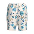 thumbnail image 4 of Yiaed Rose Flowers for Men's Soft Sleep Pajama Short Lounging Pajama Shorts-Medium, 4 of 8