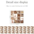 thumbnail image 3 of sdhkgrrt 2Pcs Tile Stickers Backsplash, Self Adhesive Peel Stick Tile Sticker, Mosaic Backsplash Sticker for Kitchen Bathroom, Wear Resistant Floor Wall Sticker for Room Renovation Upgrade, 3 of 9