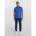 thumbnail image 2 of Birdie Bound Men's and Big Men's Ombre Sparrow Polo Shirt, Sizes XS-4XLT, 2 of 5