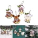 thumbnail image 2 of Christmas Bells Tree Decorations Christmas Decorations Christmas Bell Pendant Christmas Wreath Pendant Christmas Pendant, 2 of 5