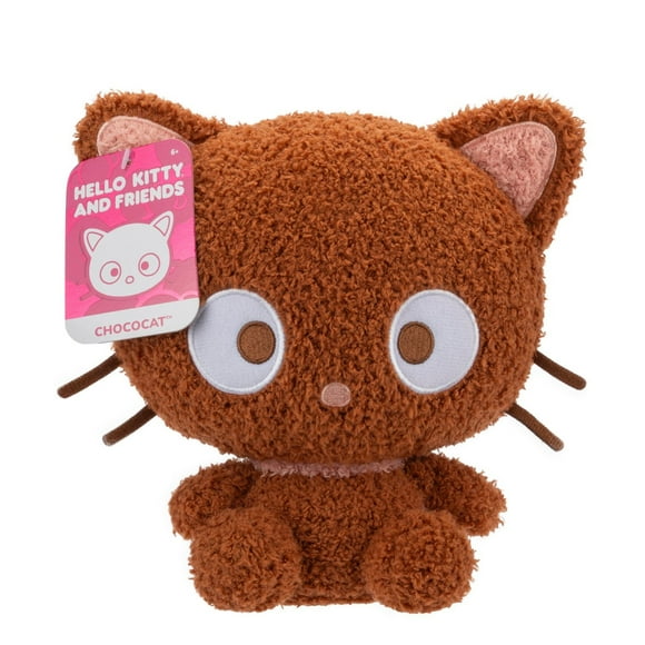 Peluche Hello Kitty & Friends 8" (velours doux) - Chococat