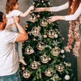 thumbnail image 4 of De Madera Ahueca Hacia Fuera El Árbol De Navidad Que Cuelga El Regalo Colgante Para Amigos Y Familiares Minnieouse HA044561-04, 4 of 6