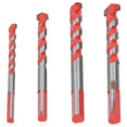 thumbnail image 3 of Juego de brocas Broca de acero fácil de usar para perforar azulejos Ladrillos de brocas para vidrio Bloques de ceniza para perforar madera Plásticos duros Cemento Fugacal Otros, 3 of 8