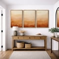 thumbnail image 4 of Framed Canvas Print Earth Tone Abstract Wall Art Set of 3 Modern Neutral Decorative for Living Room Bedroom - 16"x24"x3 NATURAL, 4 of 8