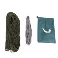 thumbnail image 3 of CHICHUMID Mesh Rope Hammock Nylon Hammock Easy to Clean for Traveling Adults 1Pcs, 3 of 7
