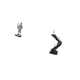 thumbnail image 5 of Estatua de caballero en escalera, figura de libro, escultura abstracta de pensador, adorno de escritorio coleccionable de resina, ideal para la oficin, 5 of 8