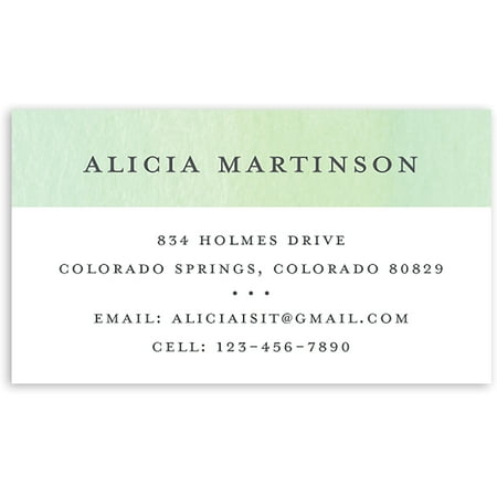 - Airy Florist - Personalized 3.5 x 2 Business Card