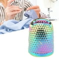 thumbnail image 1 of Finger Thimble, Finger Protector Covers Adjustable Brass Fingertip Thimble  for Quilting for Craft for Sewing for DIY S, 1 of 7