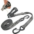 thumbnail image 3 of Keeper Kwikfeed 1000 Lbs 16 Ft. X 1.25 Inch Ratchet Tie Down Strap, Black, 3 of 8