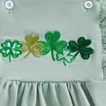 thumbnail image 6 of JUMEYU Spring Baby Girl Clothes Baby Snap Bodysuit Romper Newborn Girl Basic Pattern Bodysuits 0 3 6 9 12 18 24 Months (Green,6-9 Months), 6 of 6