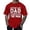 Red, variant on Mens Pique Shirts Father'S Day Graphic Short Sleeve Funny Print Mens Graphic T-Shirts,Blue,6XL