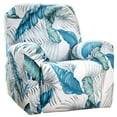 thumbnail image 3 of PENGXIANG Ensemble de 4 Housses de Fauteuil Inclinable Extensibles Housse de Canapé Douce Imprimée Protecteur de Meubles, 3 of 10