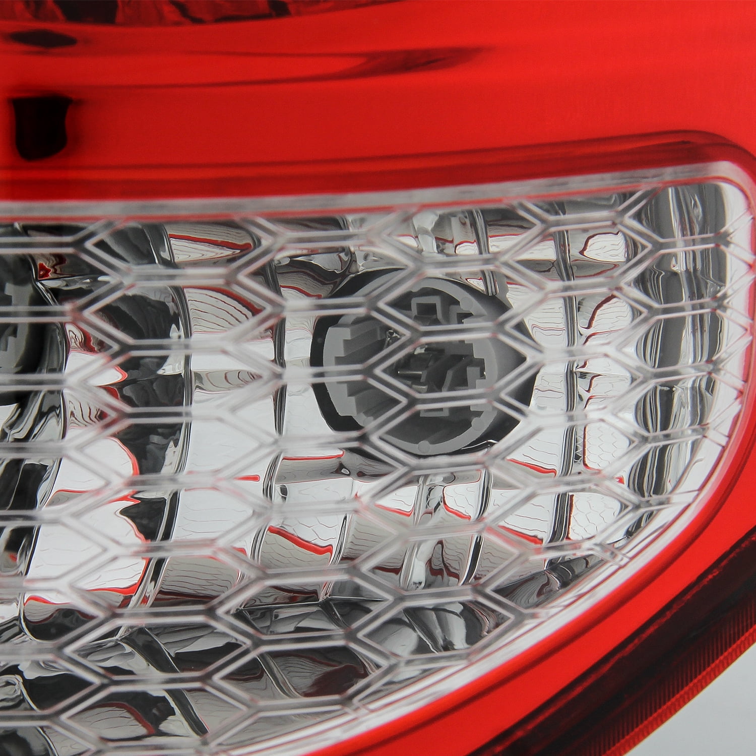 AKKON - Fits 2011-2020 Dodge Grand Caravan Premium LED Chrome Red Clear Tail Brake Lights w/ Turn Signal Passenger Right Side