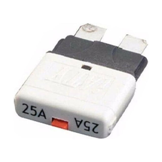 Luckyn 1 Pcs Fusible de Lame de Disjoncteur 12V 24V Réinitialisable 5-30A Marine Réinitialisation Automatique