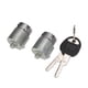 thumbnail image 1 of 1 par de cilindros de cerradura de puerta de coche universales con 2 llaves aptas para Chevrolet, 1 of 8