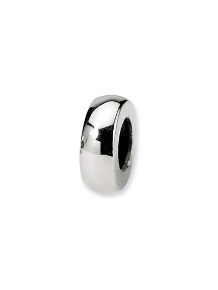 Goldia Sterling Silver Reflections Floral Spacer Bead Goldia Sterling Silver Reflections Floral Spacer Bead