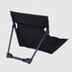 thumbnail image 3 of Silla plegable para acampar, asiento con respaldo, muebles para interiores y exteriores (negro), 3 of 6