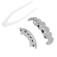 thumbnail image 3 of Gold Teeth Cap, Electroplate Hip Hop False Teeth Set False Teeth Reusable Unfading  Festival Teeth Decoration Brace, 3 of 7