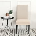 thumbnail image 2 of DYstyle Stretch Textured Grid Dining Chair Cushion Cover, 2 of 2